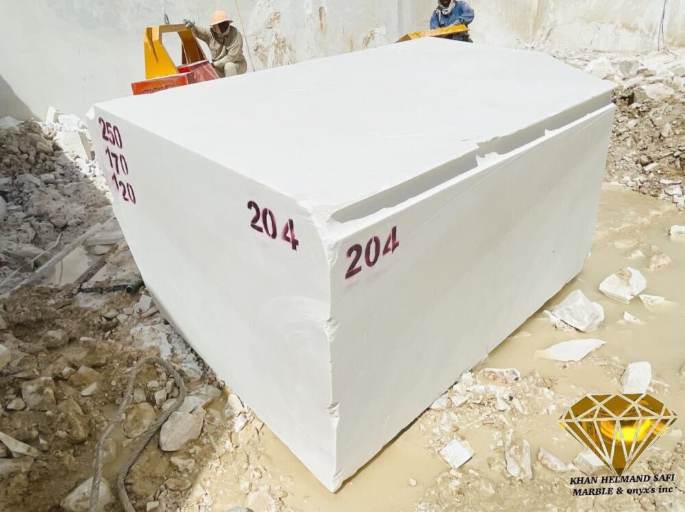 Cream Marble Block